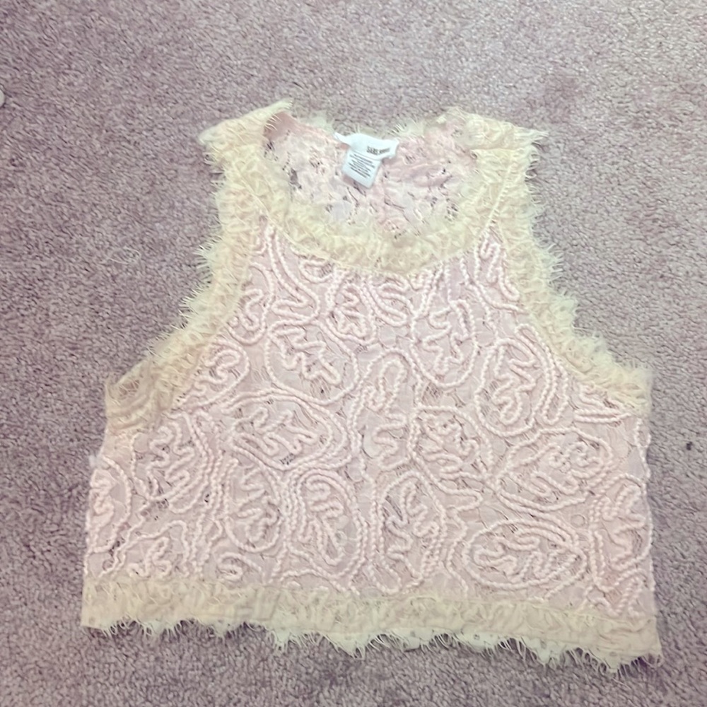 Sans souci pink crop medium